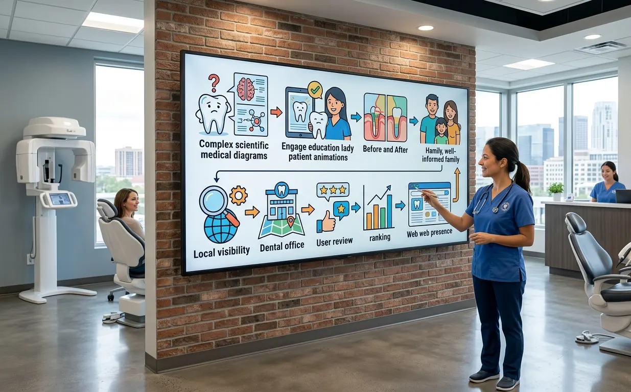 How Infographics for Dentists Improve Patient Education and SEO